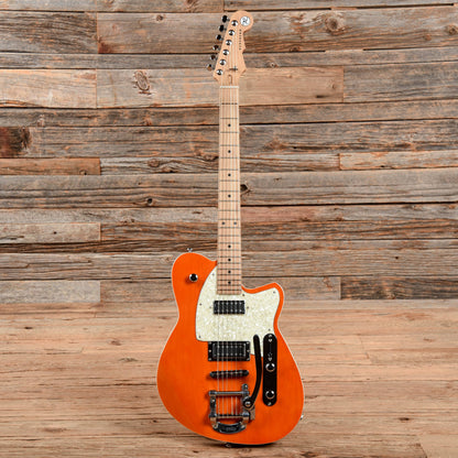 Reverend Flatroc Rock Orange Electric Guitars / Solid Body