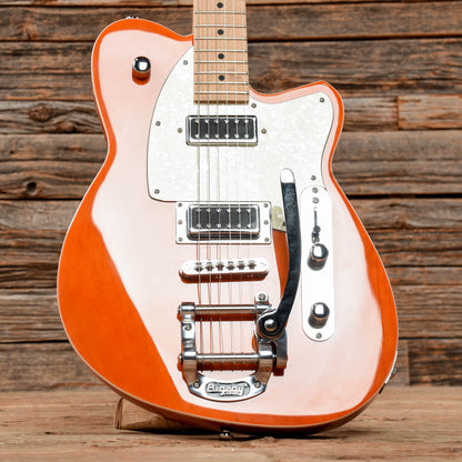 Reverend Flatroc Rock Orange Electric Guitars / Solid Body