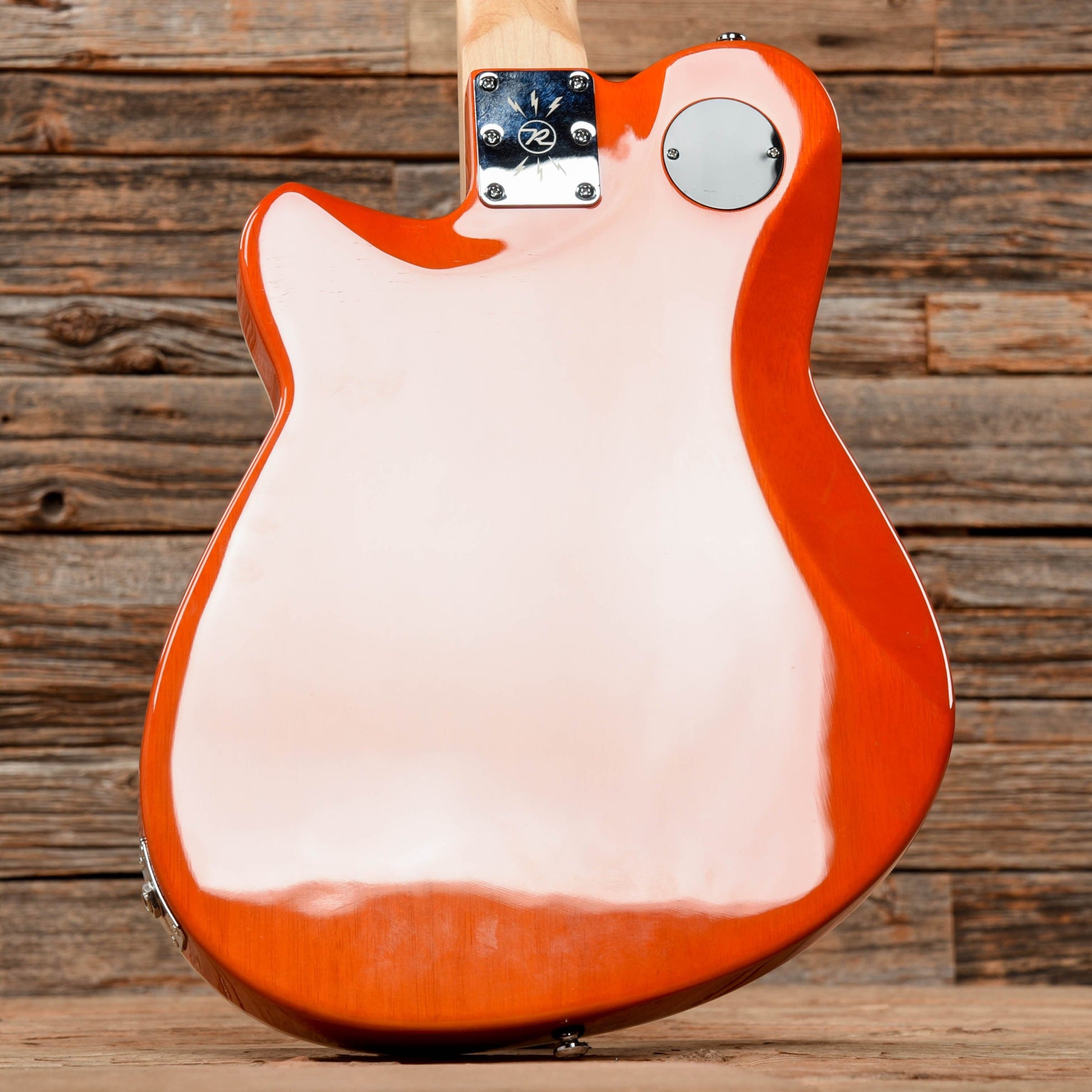 Reverend Flatroc Rock Orange Electric Guitars / Solid Body