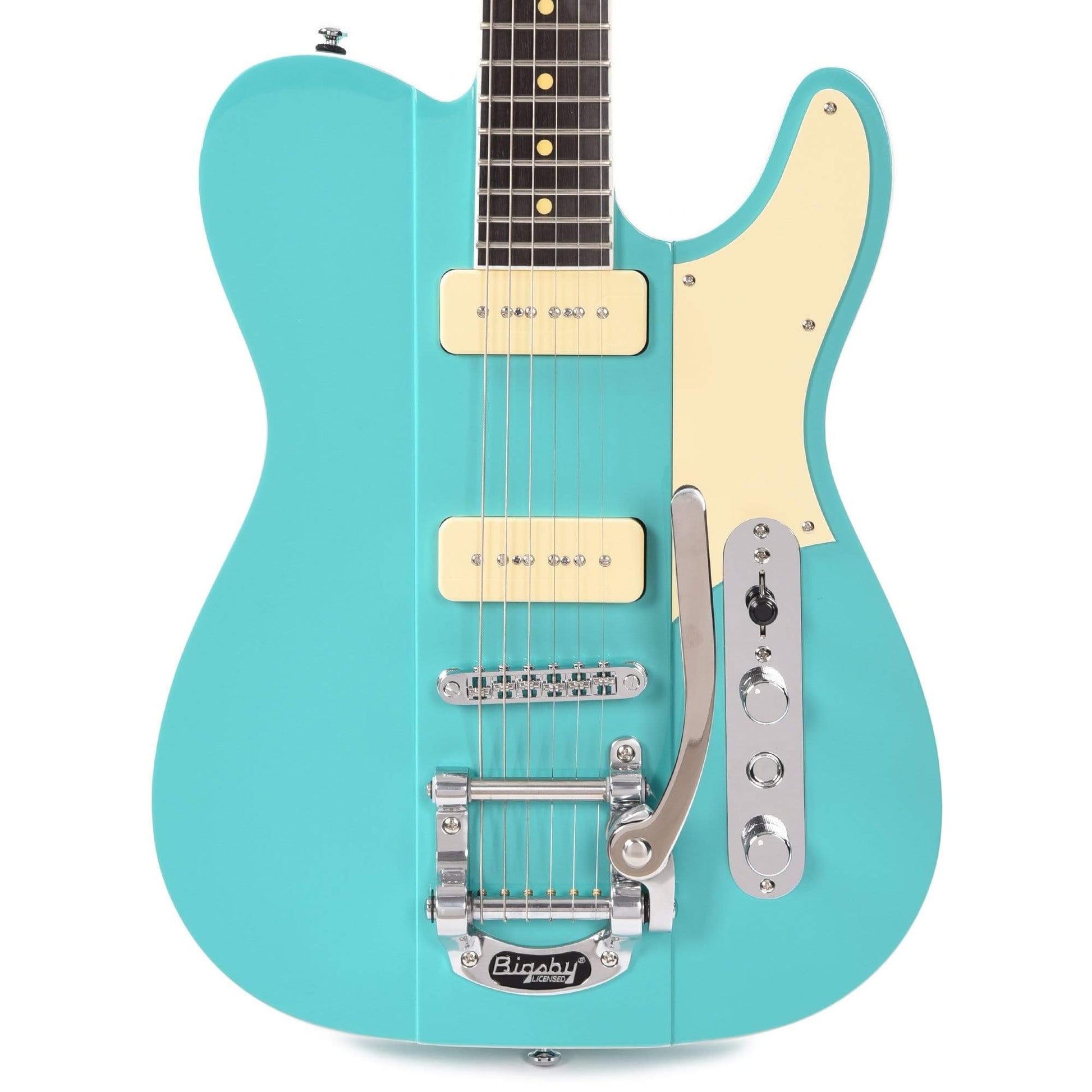 Reverend Greg Koch Signature Gristlemaster 90 Tosa Turquoise w/Bigsby Electric Guitars / Solid Body