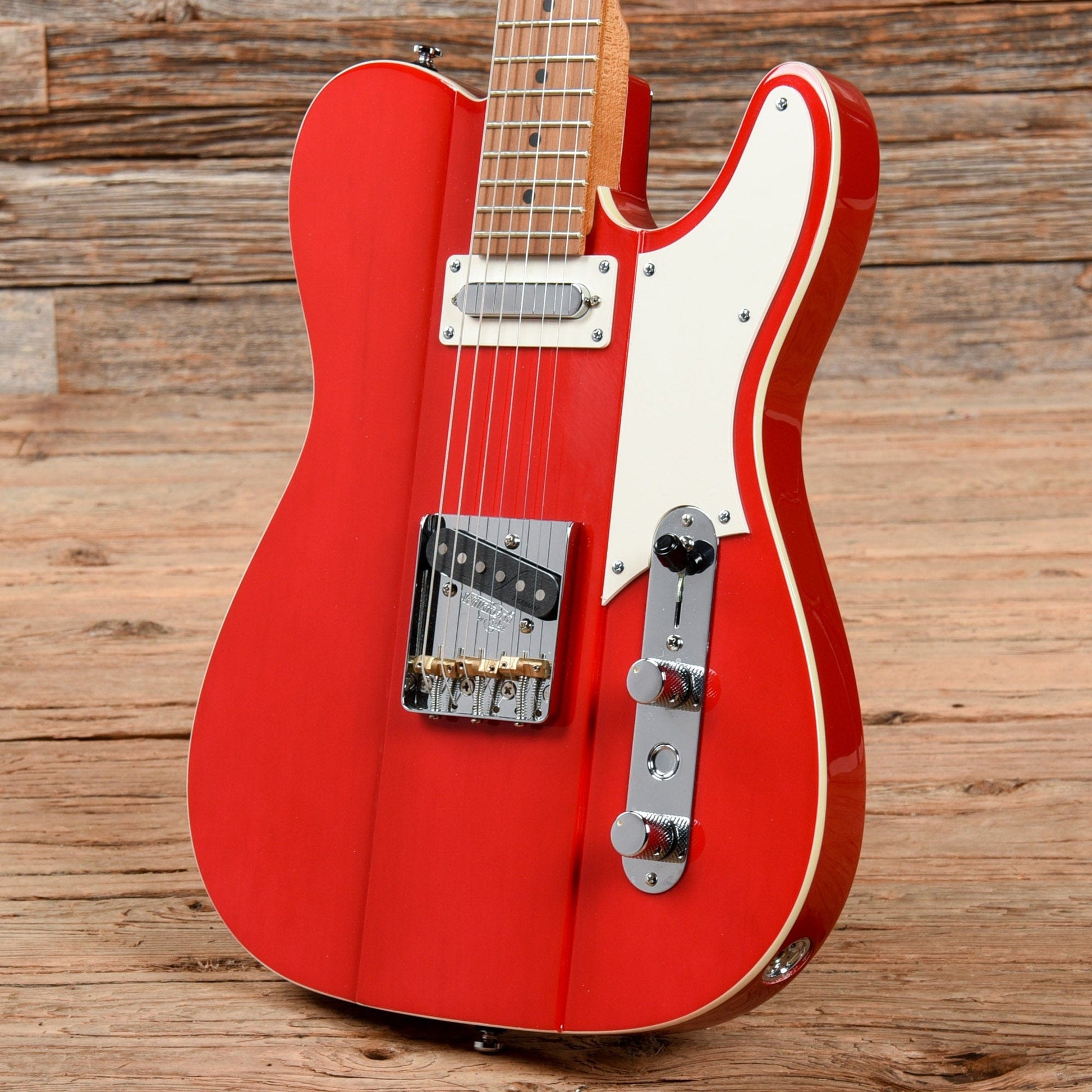 Reverend Greg Koch Signature Gristlemaster with Maple Fretboard Wow Red Electric Guitars / Solid Body