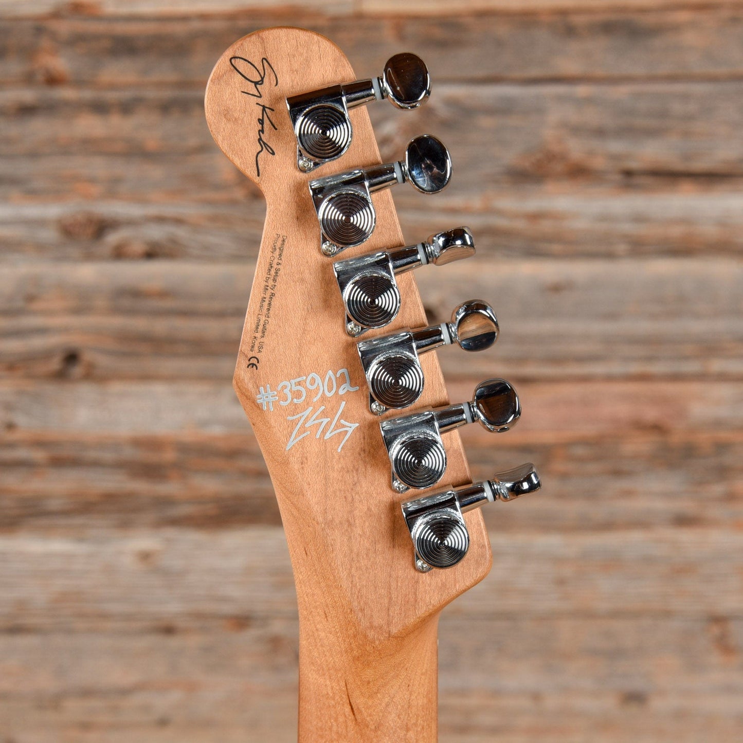 Reverend Greg Koch Signature Gristlemaster with Maple Fretboard Wow Red Electric Guitars / Solid Body