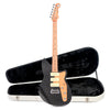 Reverend Jetstream 390 Black Sparkle Hardshell Case Bundle Electric Guitars / Solid Body