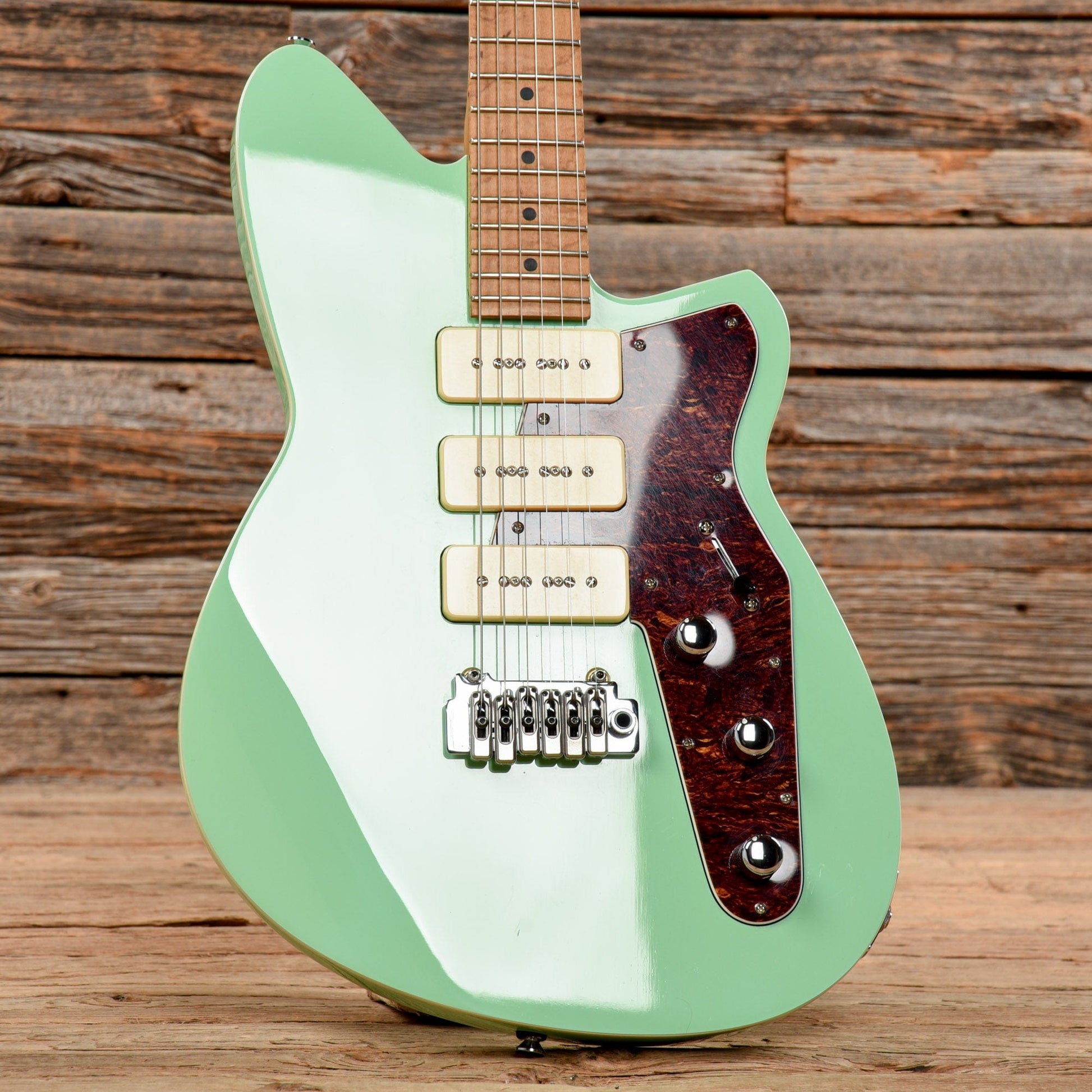 Reverend Jetstream 390 Oceanside Green Electric Guitars / Solid Body
