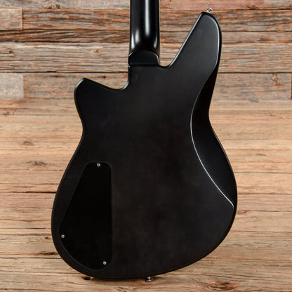 Reverend Kingbolt RA FM Trans Black Electric Guitars / Solid Body