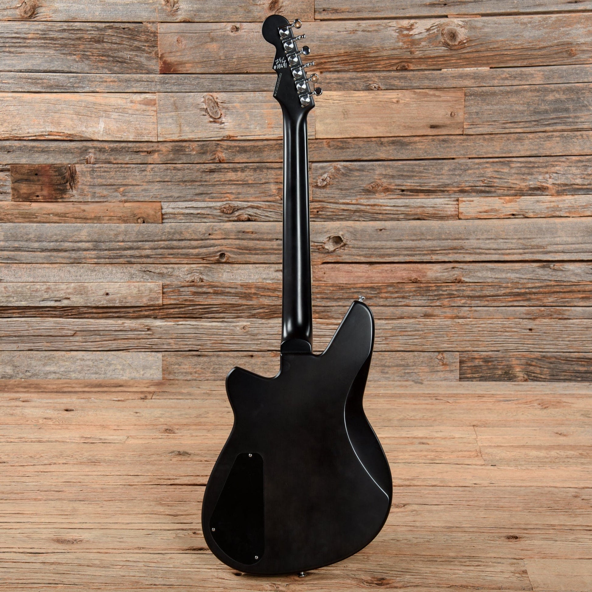 Reverend Kingbolt RA FM Trans Black Electric Guitars / Solid Body