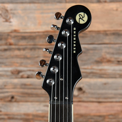 Reverend Kingbolt RA FM Trans Black Electric Guitars / Solid Body