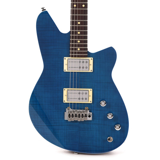 Reverend Kingbolt RA FM Trans Blue Electric Guitars / Solid Body