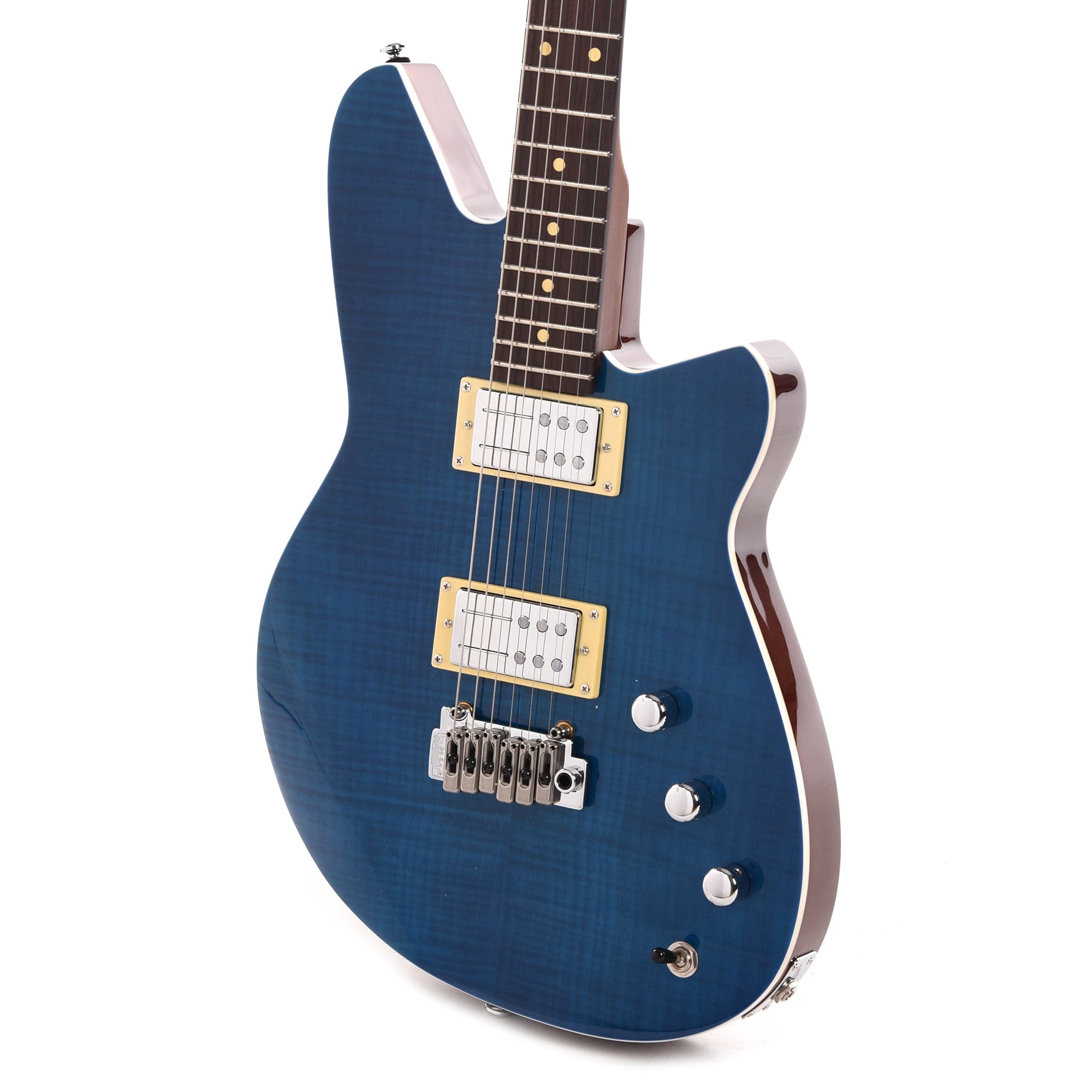 Reverend Kingbolt RA FM Trans Blue Electric Guitars / Solid Body
