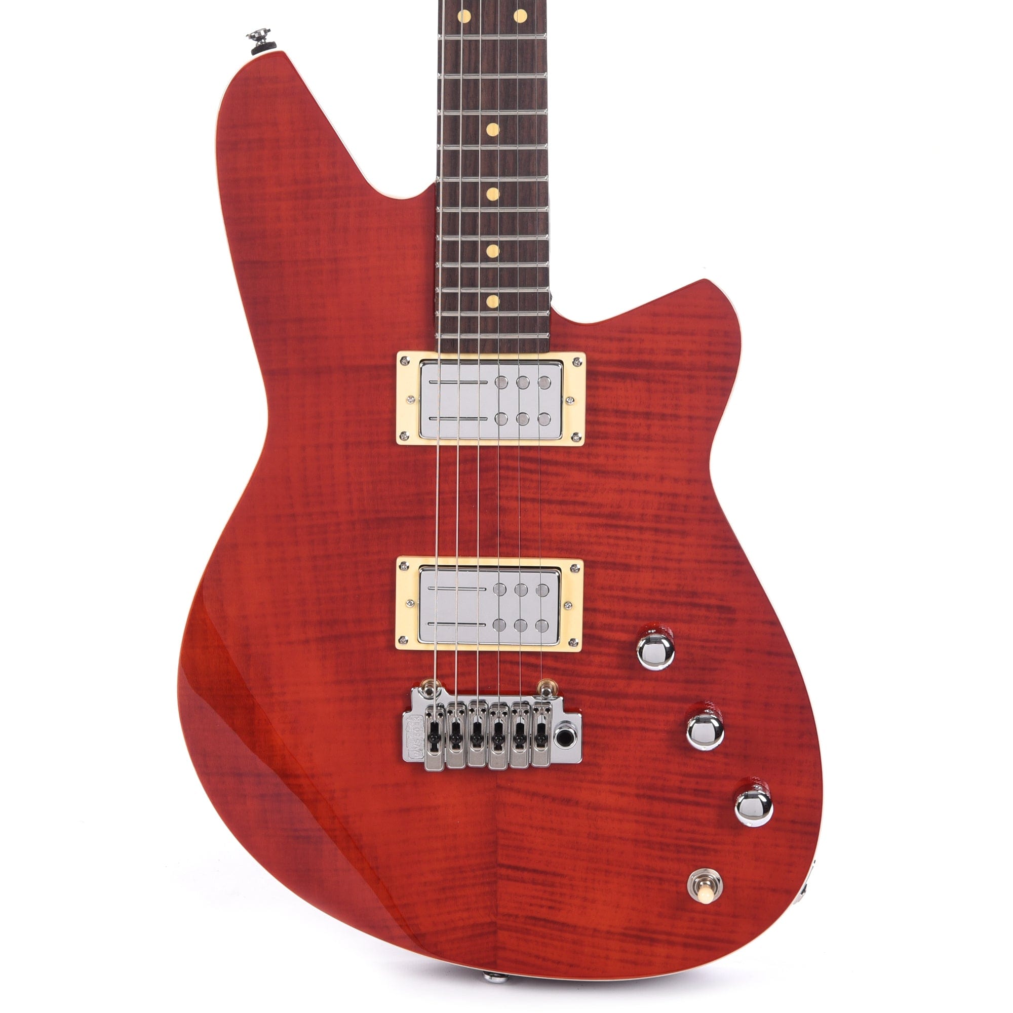Reverend Kingbolt RA FM Trans Wine Red Electric Guitars / Solid Body