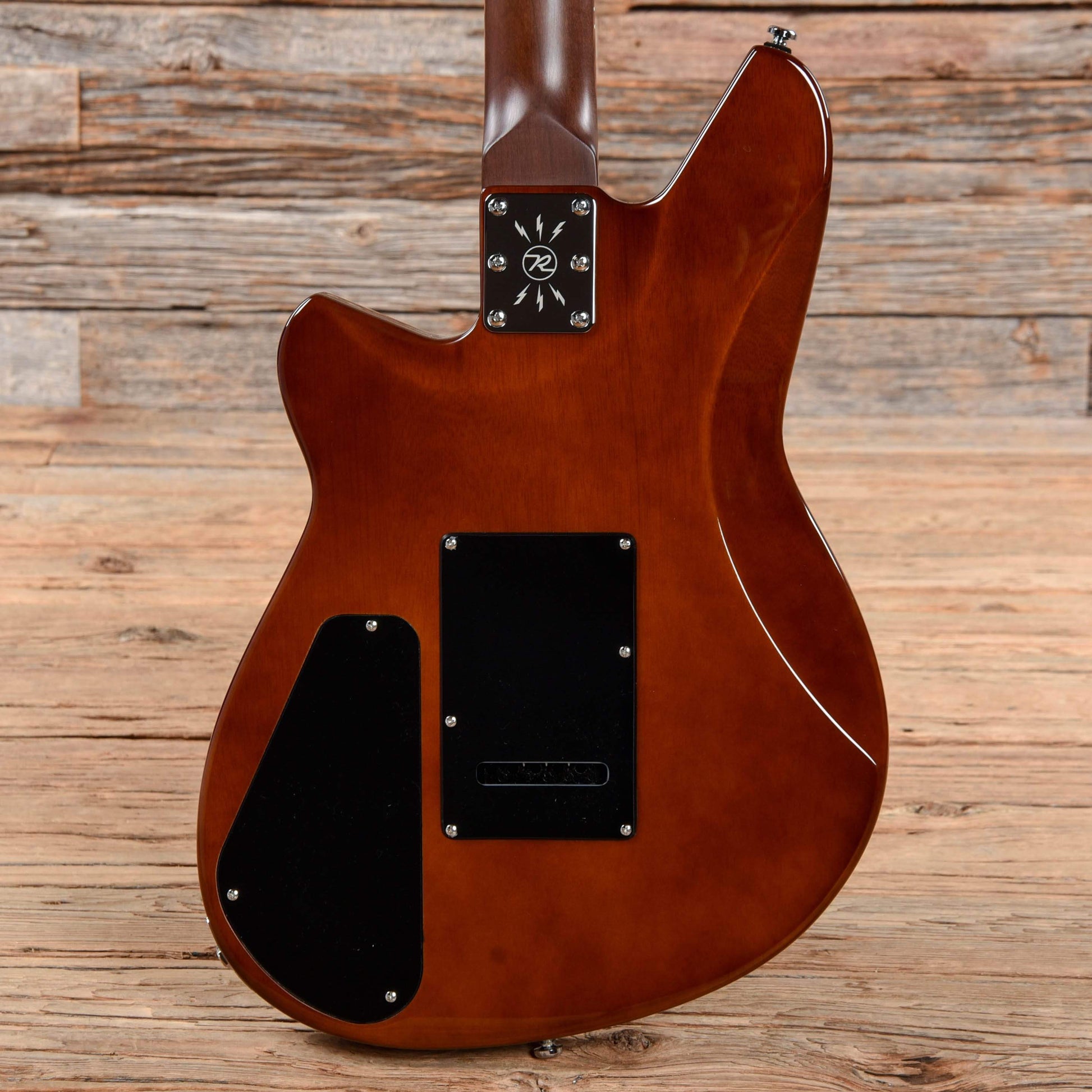 Reverend Kingbolt RA FM with Roasted Maple Neck Transparent Violin Brown 2019 Electric Guitars / Solid Body