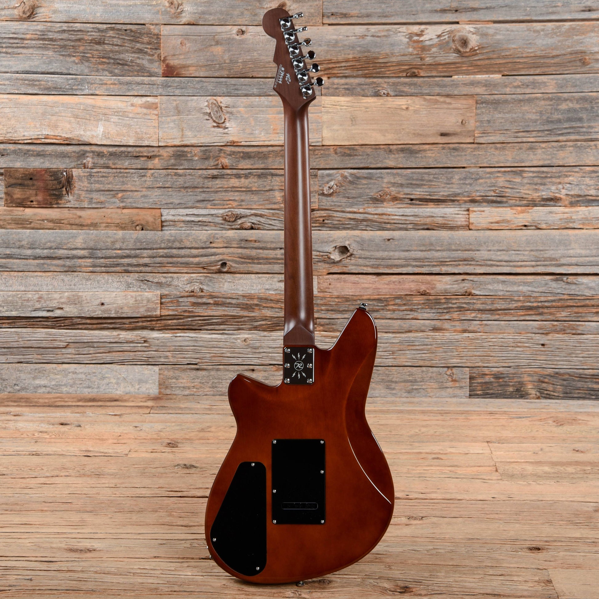 Reverend Kingbolt RA FM with Roasted Maple Neck Transparent Violin Brown 2019 Electric Guitars / Solid Body