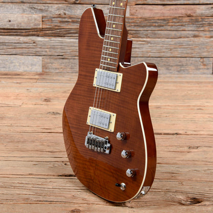 Reverend Kingbolt RA FM with Roasted Maple Neck Transparent Violin Brown 2019 Electric Guitars / Solid Body
