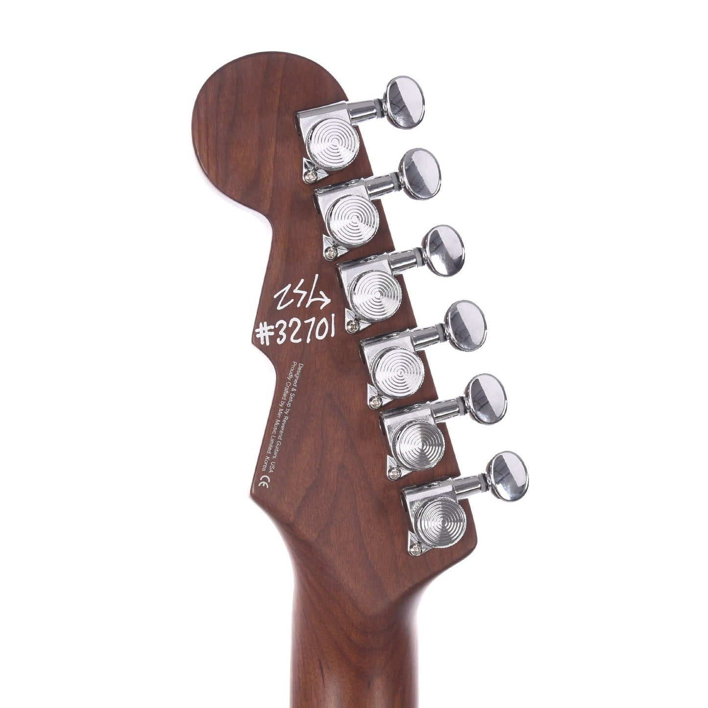 Reverend Kingbolt RA Turquoise Flame Maple Electric Guitars / Solid Body