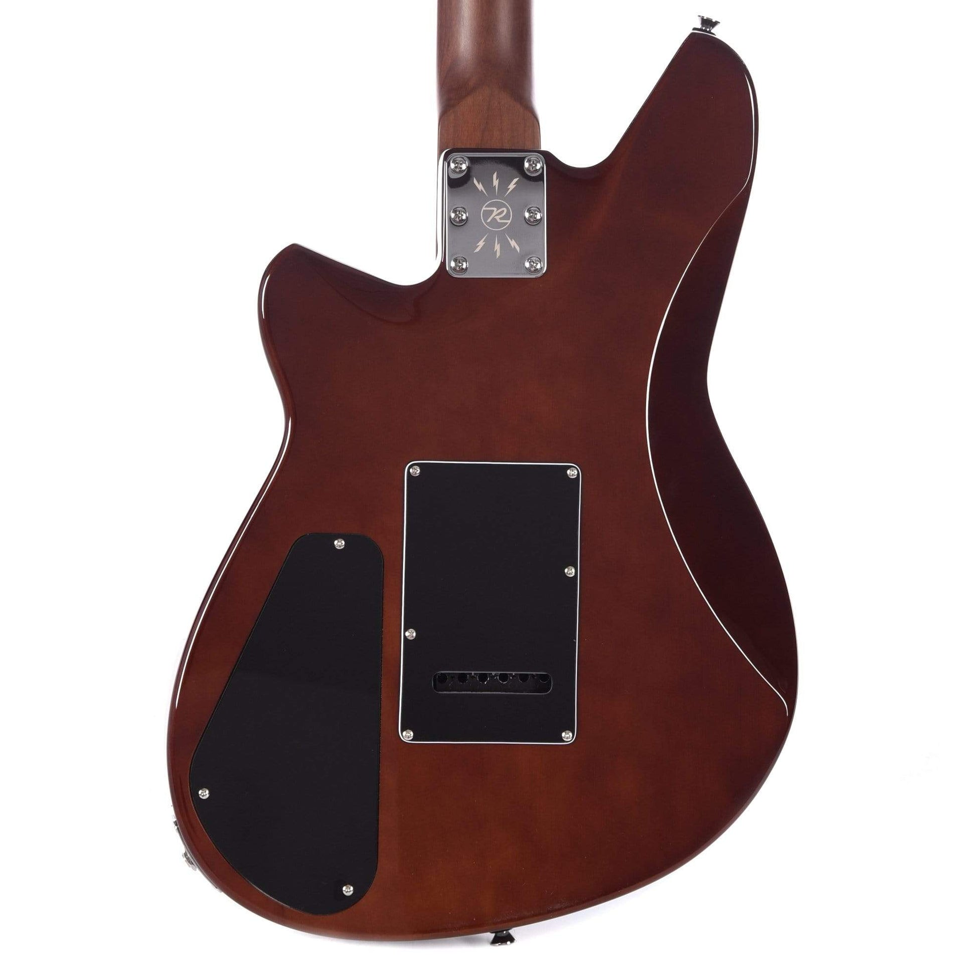 Reverend Kingbolt RA Turquoise Flame Maple Electric Guitars / Solid Body