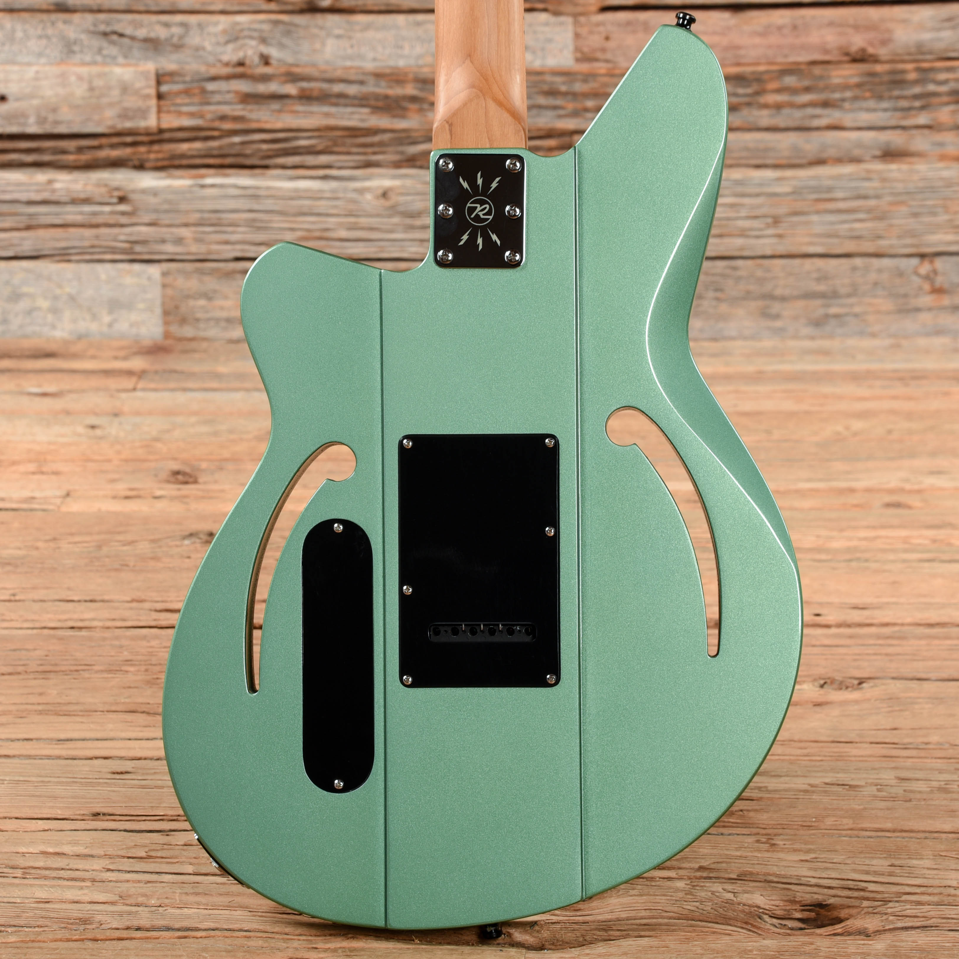 Reverend Limited Edition Airsonic Junior Metallic Alpine Electric Guitars / Solid Body