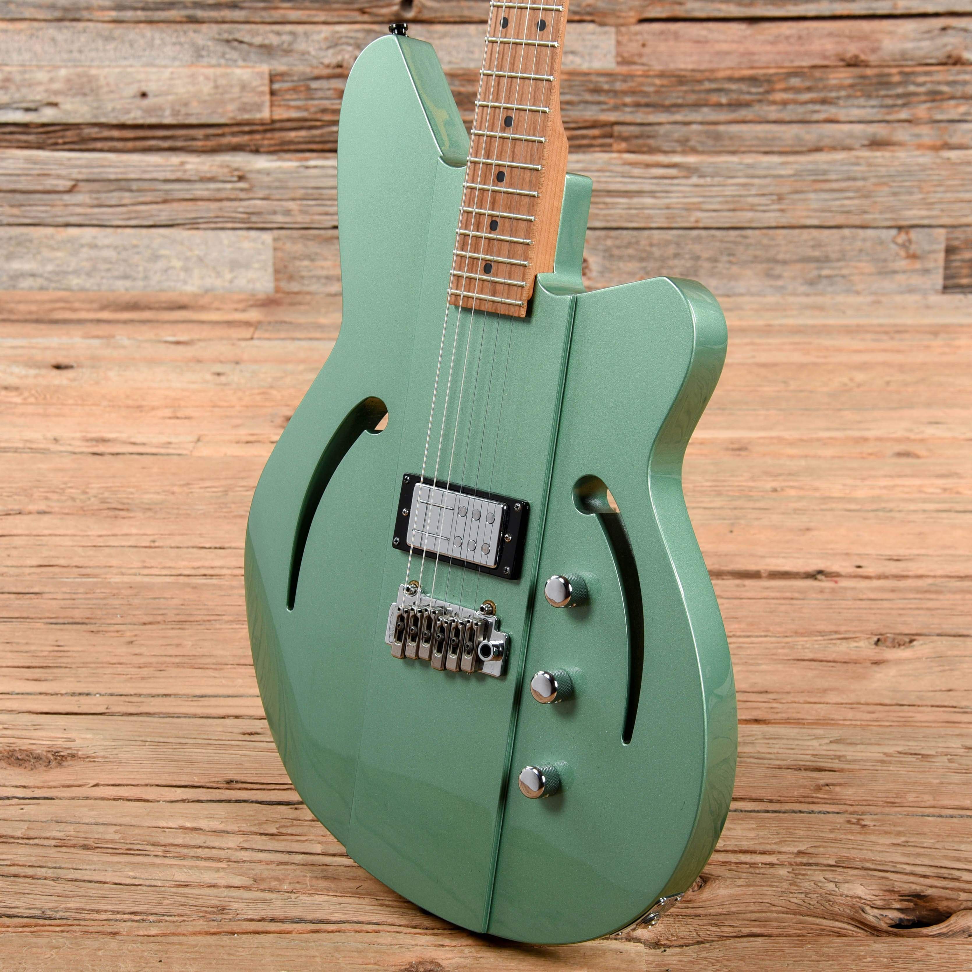 Reverend Limited Edition Airsonic Junior Metallic Alpine Electric Guitars / Solid Body