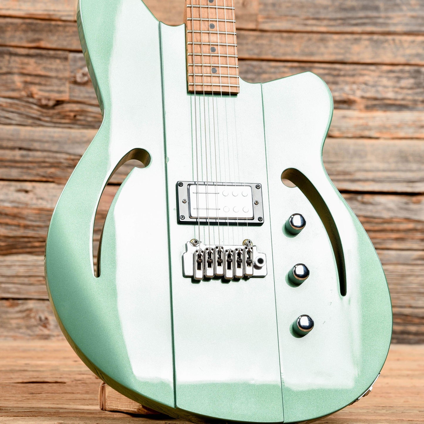 Reverend Limited Edition Airsonic Junior Metallic Alpine Electric Guitars / Solid Body