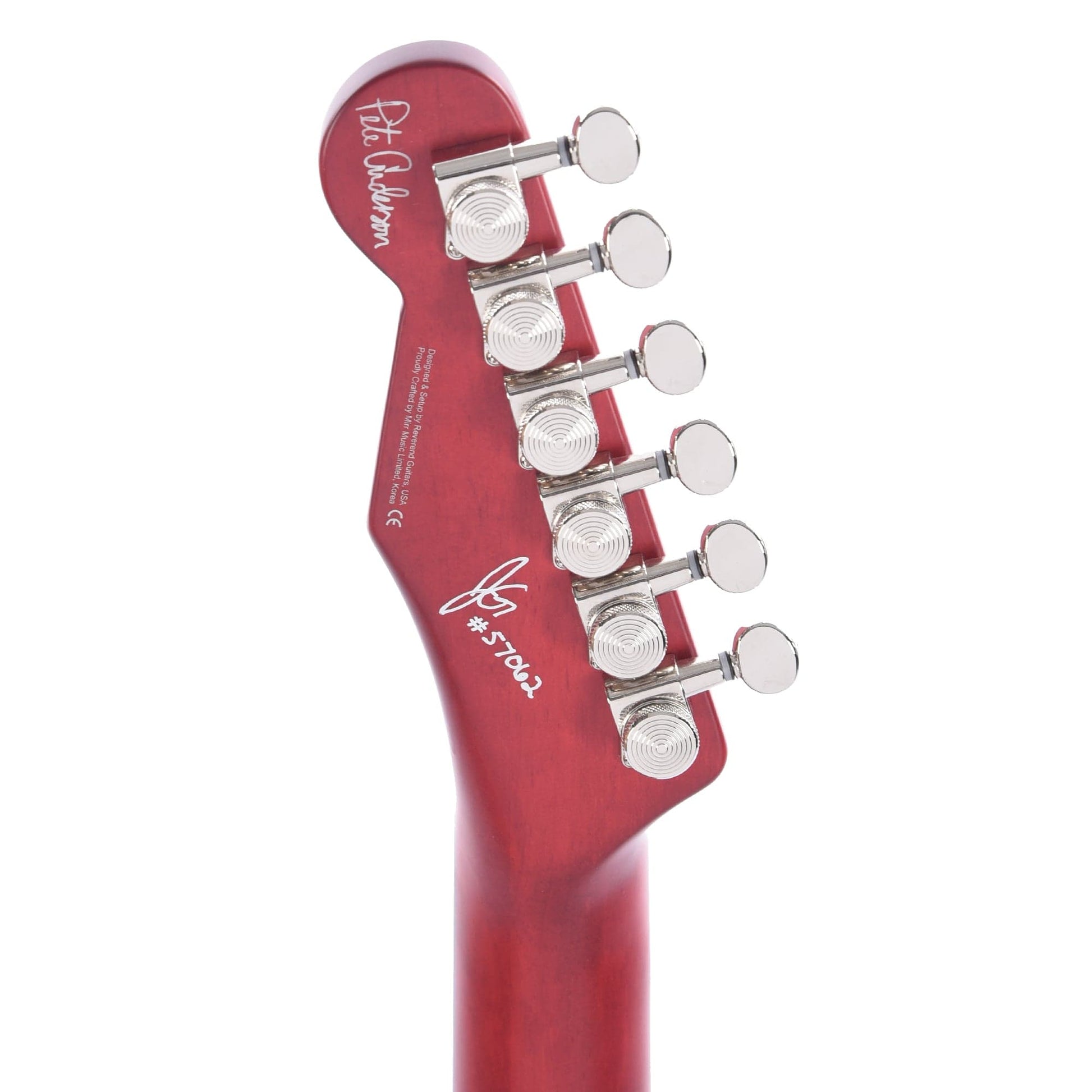 Reverend Pete Anderson Eastsider Custom Classic Cherry Electric Guitars / Solid Body