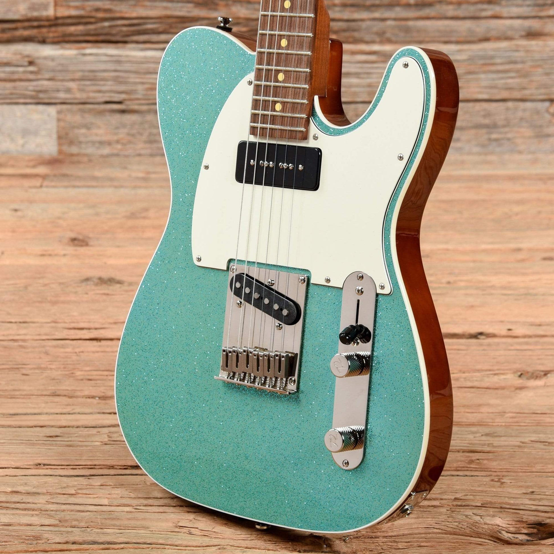 Reverend Pete Anderson Eastsider T P90 Aqua Sparkle Electric Guitars / Solid Body
