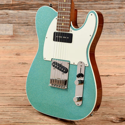 Reverend Pete Anderson Eastsider T P90 Aqua Sparkle Electric Guitars / Solid Body