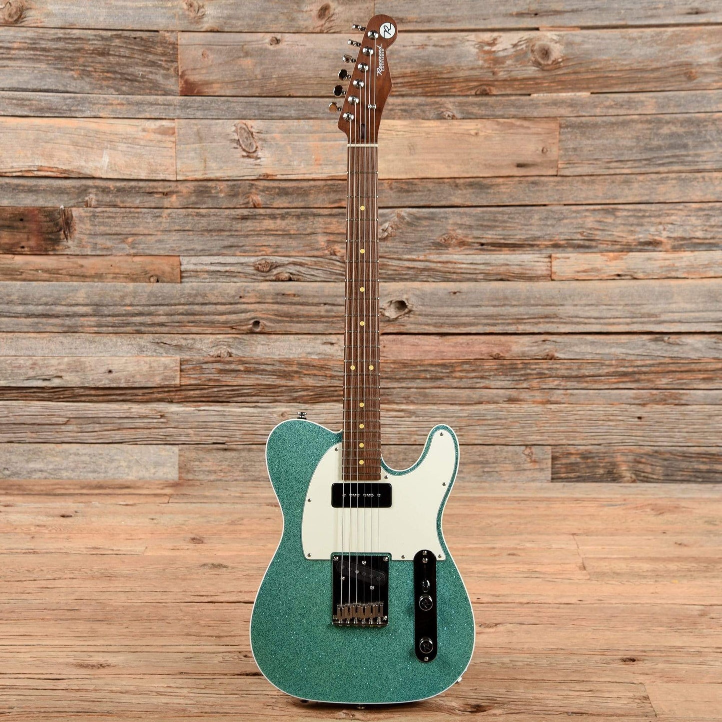 Reverend Pete Anderson Eastsider T P90 Aqua Sparkle Electric Guitars / Solid Body