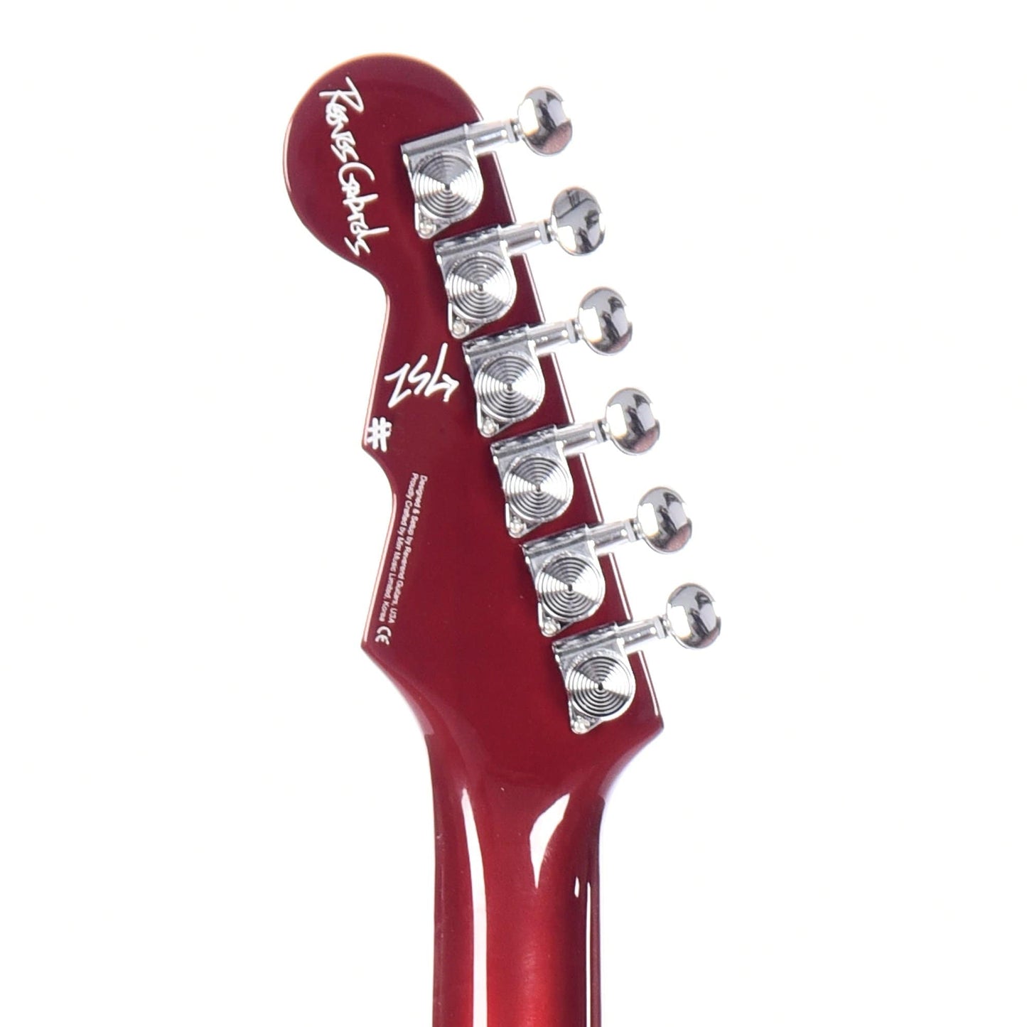 Reverend Reeves Gabrels Dirtbike Gold to Red Burst Electric Guitars / Solid Body