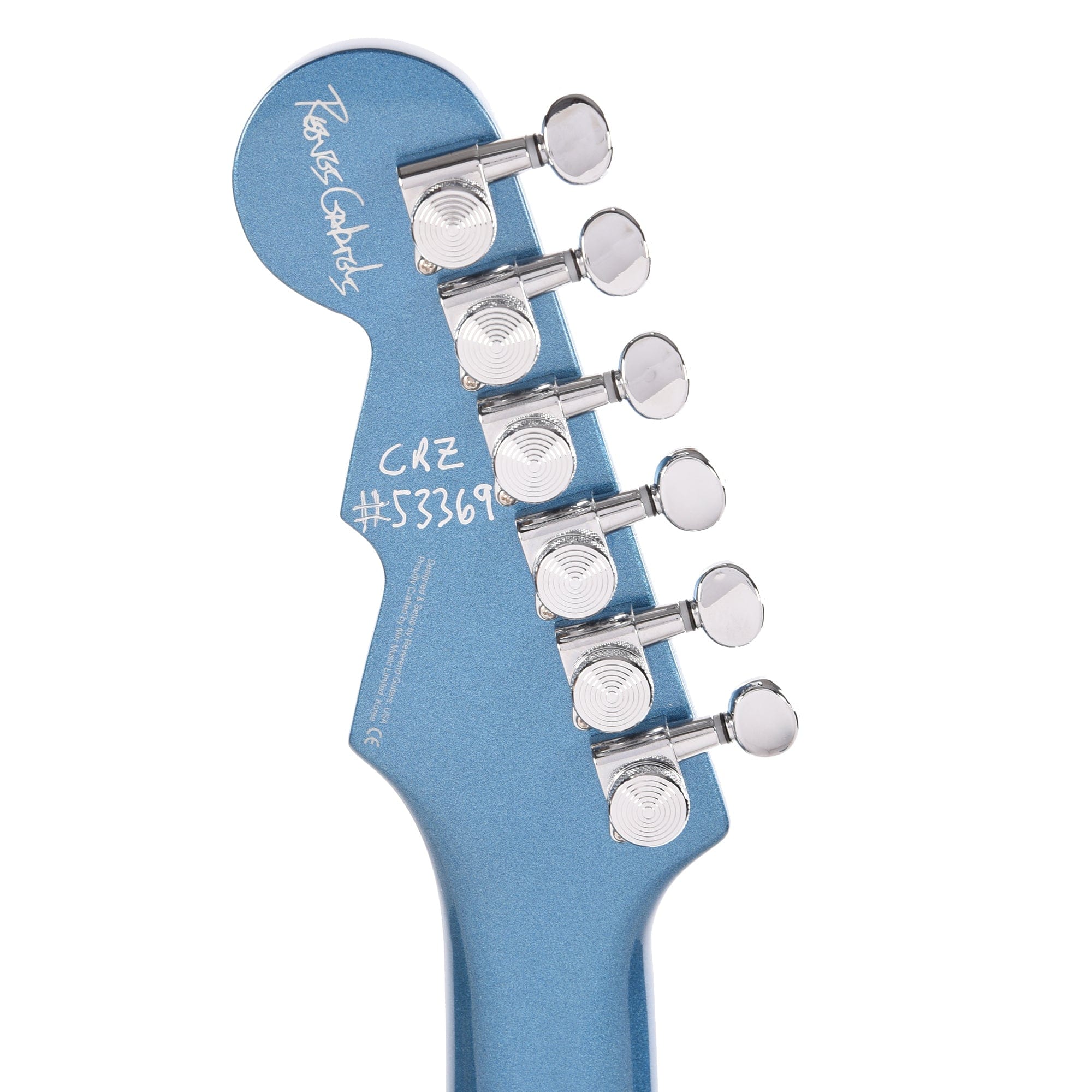 Reverend Reeves Gabrels Dirtbike Reeves Blue Electric Guitars / Solid Body