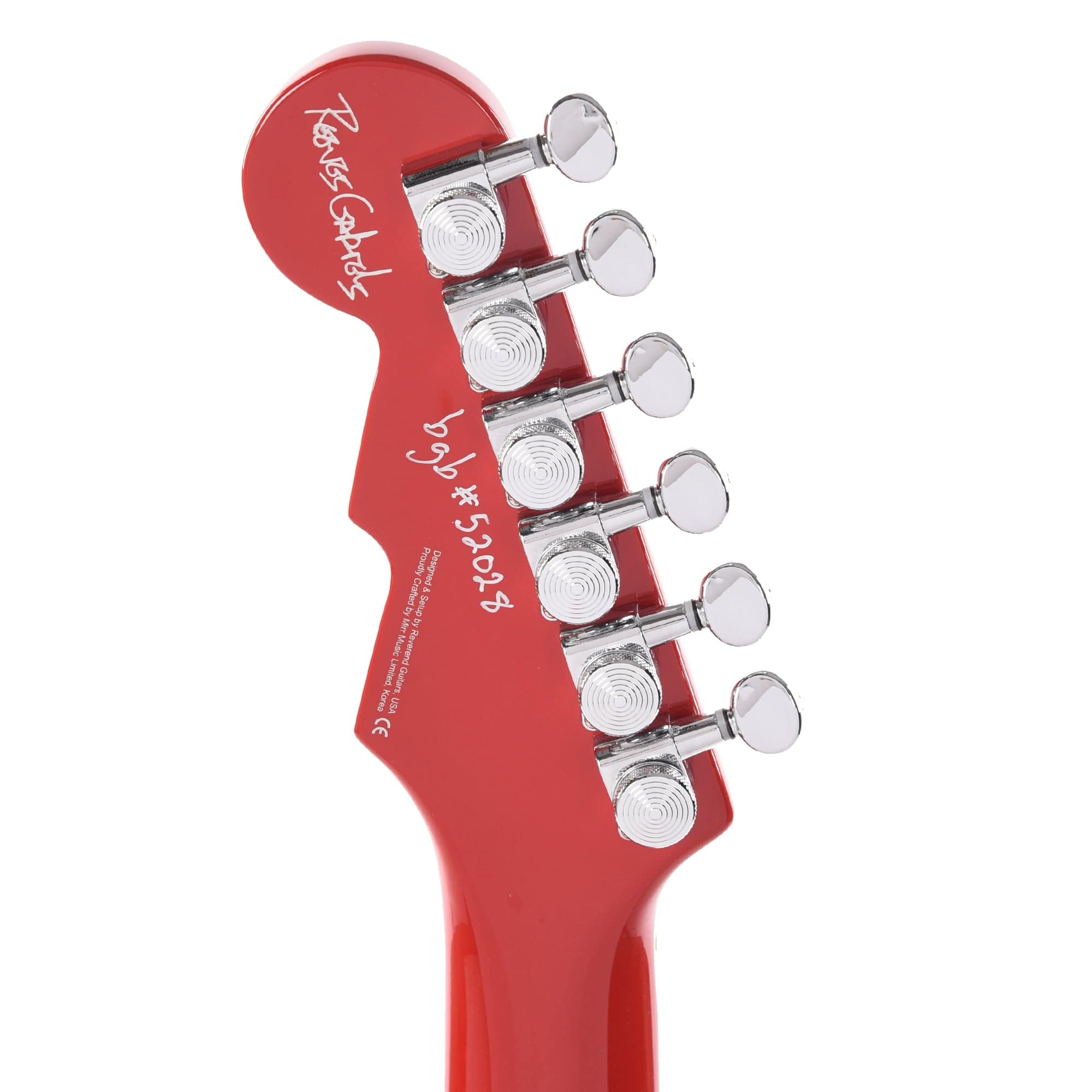 Reverend Reeves Gabrels Dirtbike Royale Royale Red Electric Guitars / Solid Body