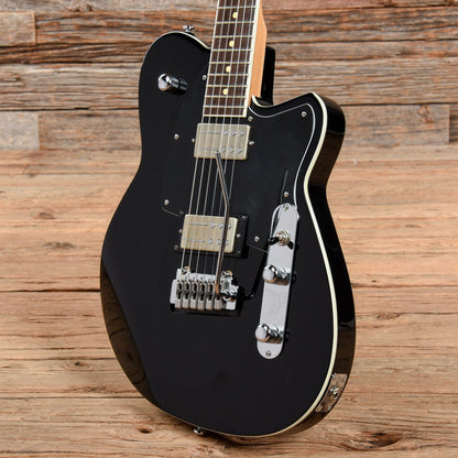 Reverend Reeves Gabrels Signature Black Electric Guitars / Solid Body