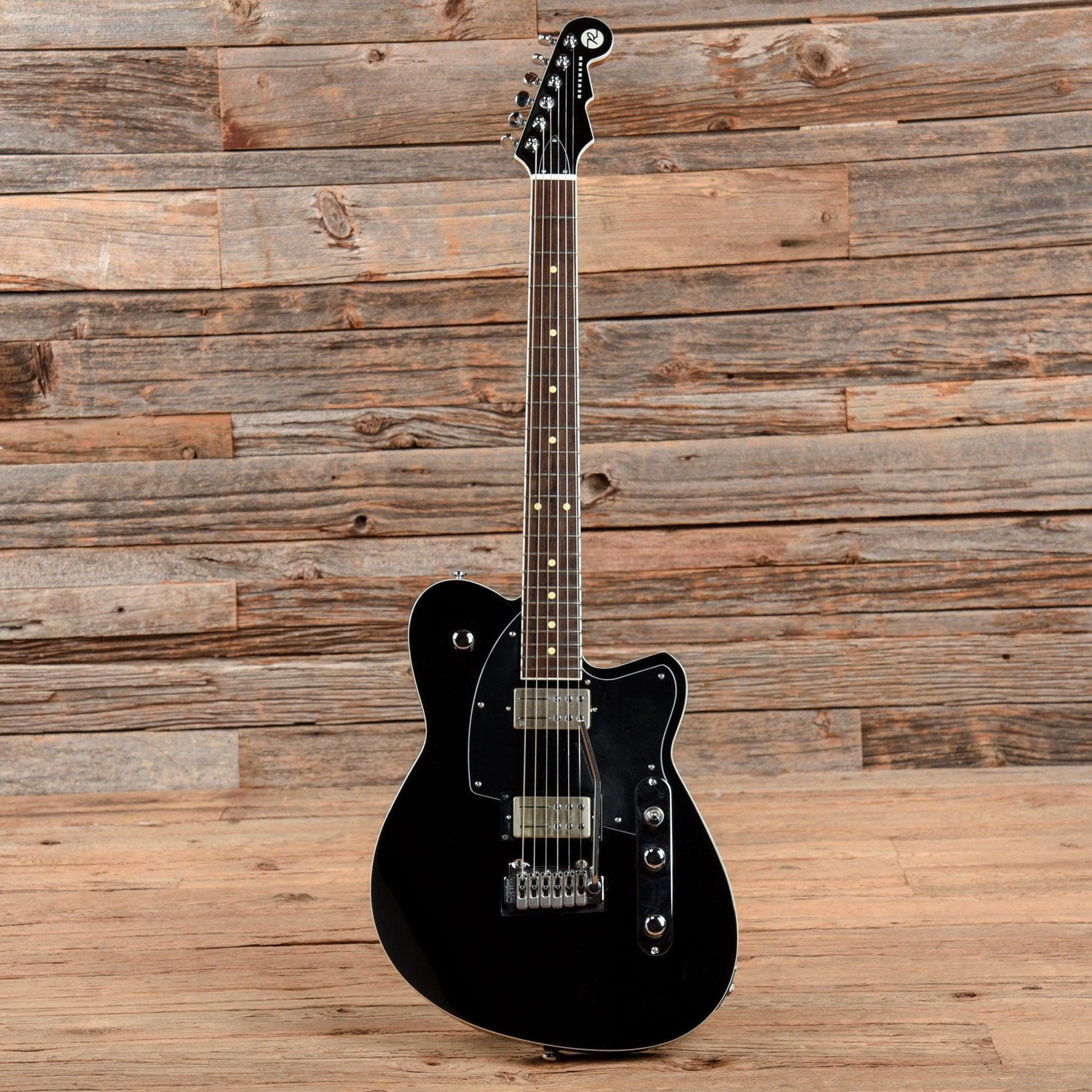 Reverend Reeves Gabrels Signature Black Electric Guitars / Solid Body