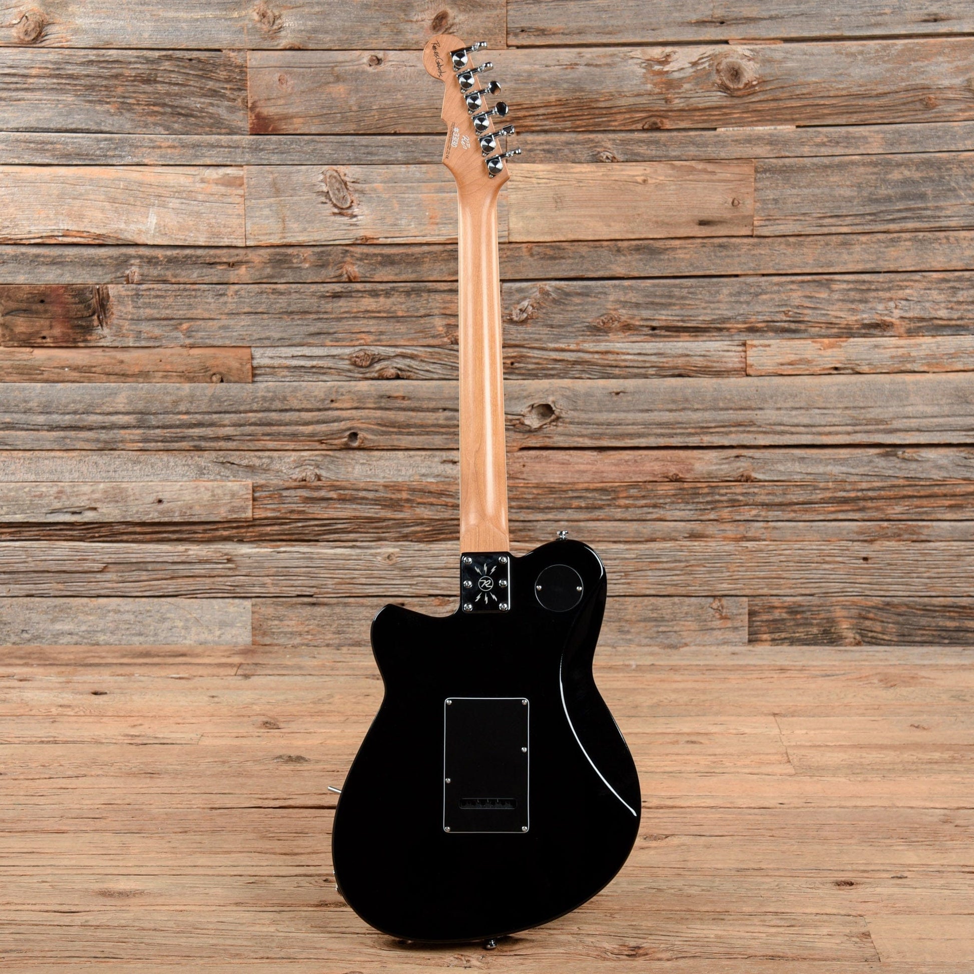 Reverend Reeves Gabrels Signature Black Electric Guitars / Solid Body