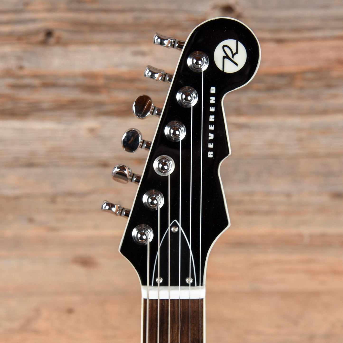 Reverend Reeves Gabrels Signature Black Electric Guitars / Solid Body