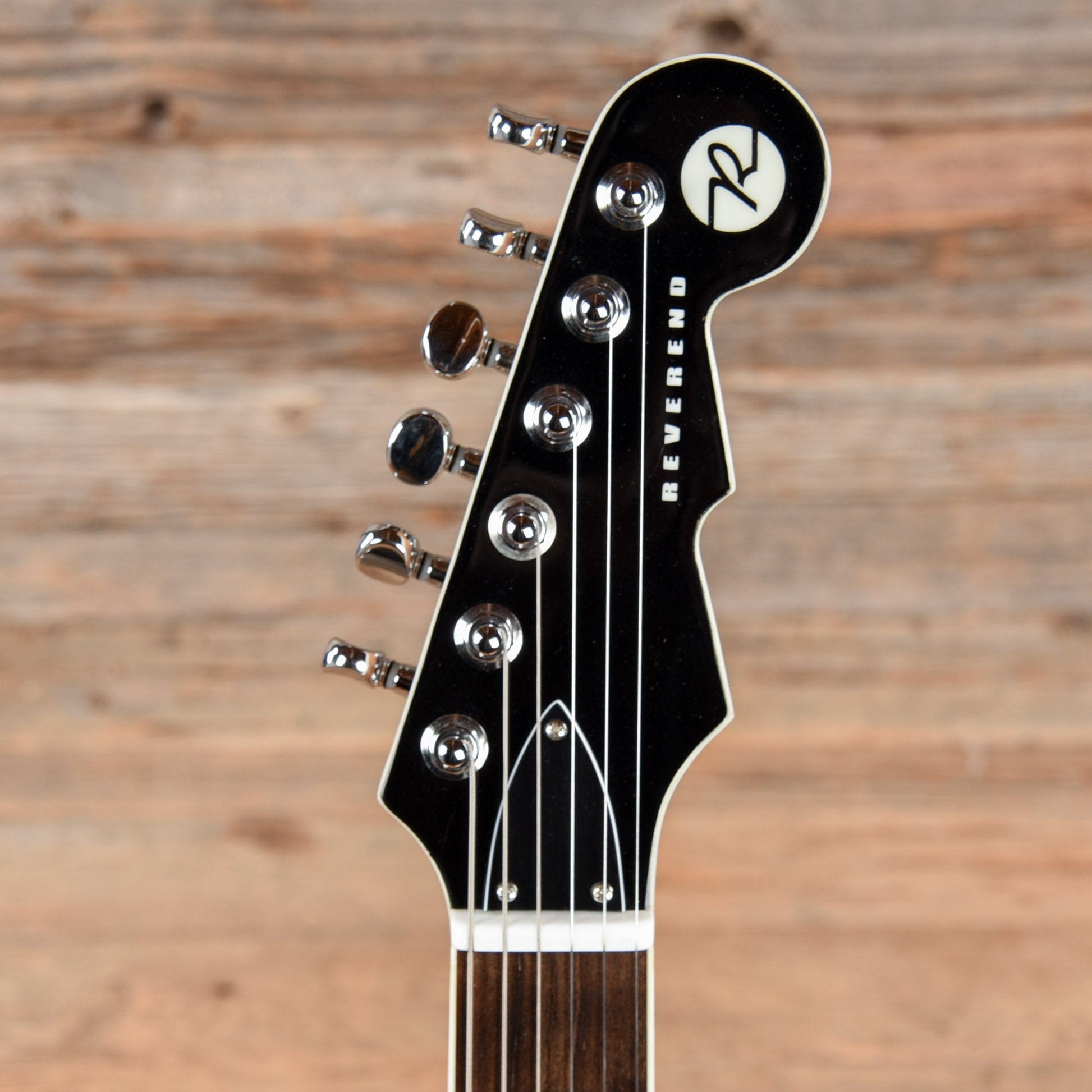 Reverend Reeves Gabrels Signature Black Electric Guitars / Solid Body