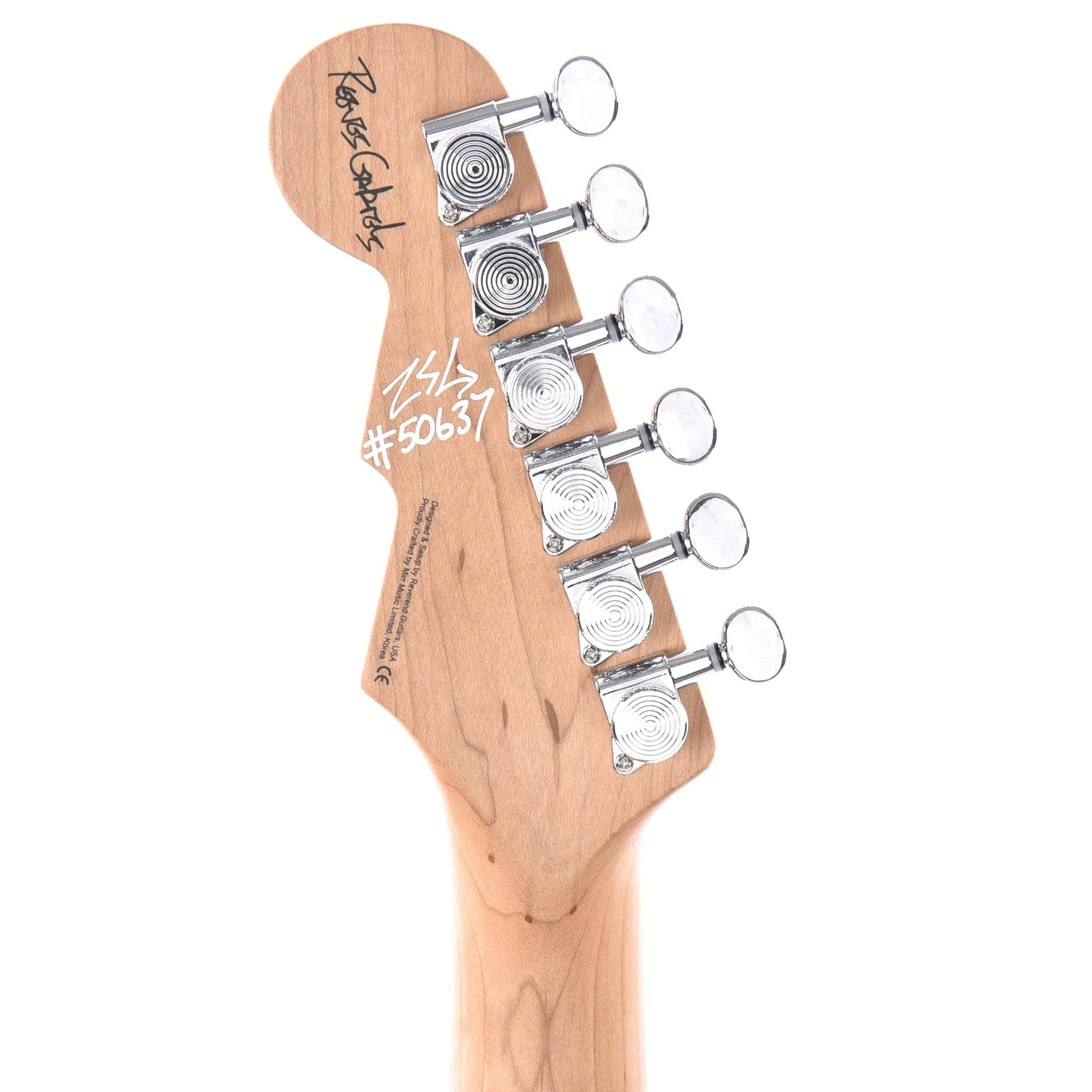 Reverend Reeves Gabrels Signature Sustainiac Venetian Gold Electric Guitars / Solid Body