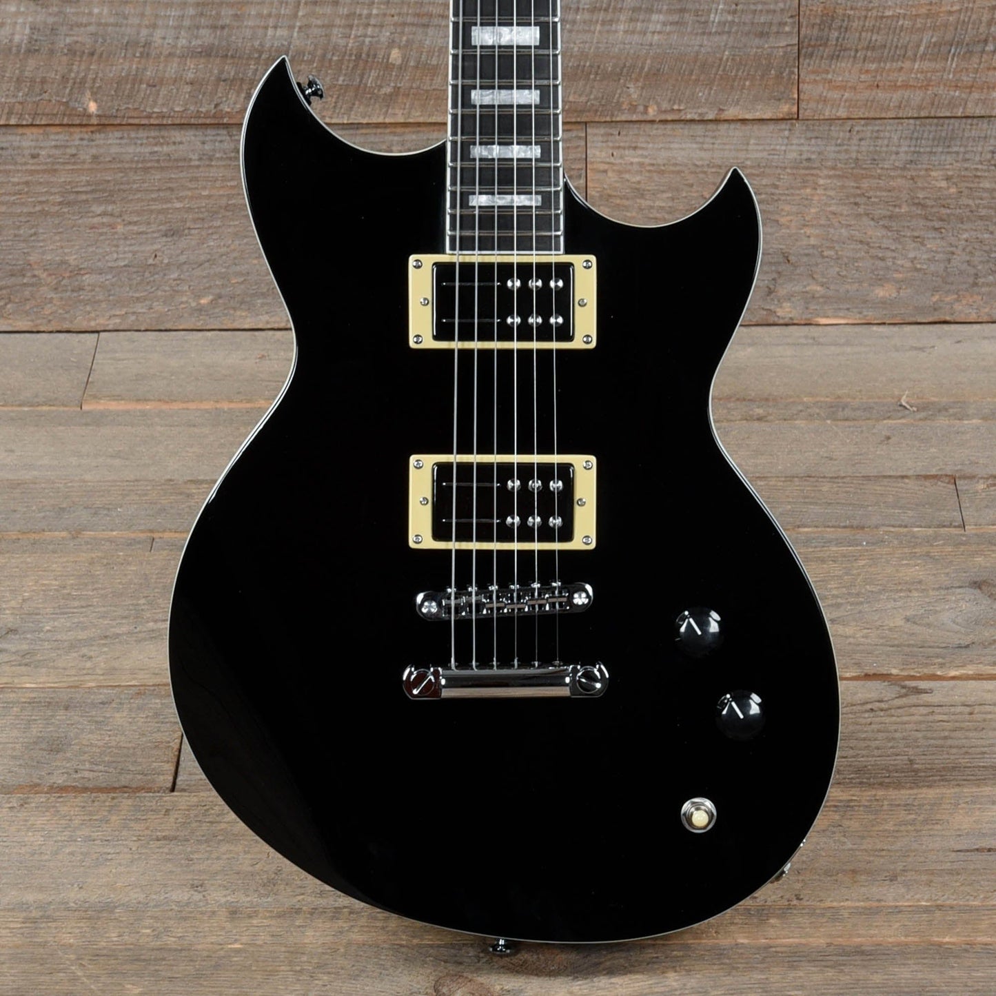 Reverend Robin Finck Signature Midnight Black Electric Guitars / Solid Body