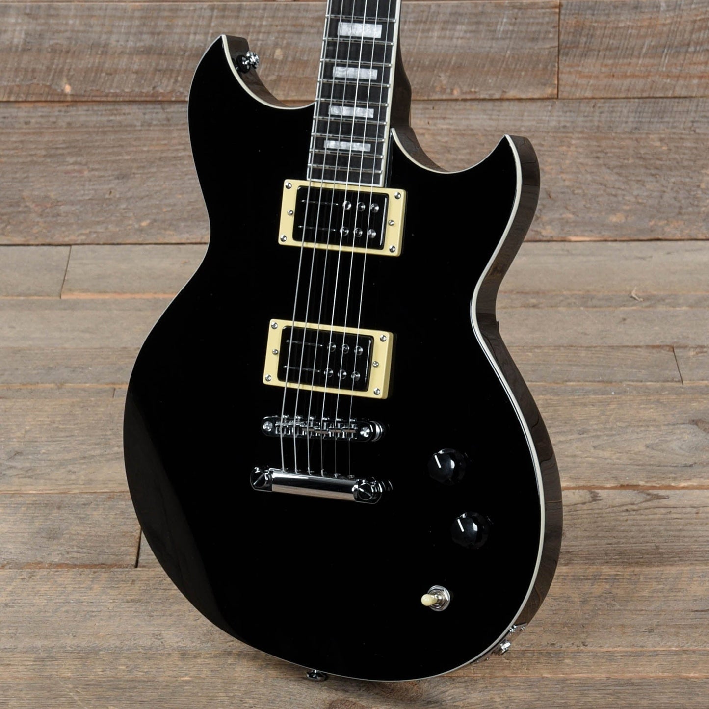 Reverend Robin Finck Signature Midnight Black Electric Guitars / Solid Body