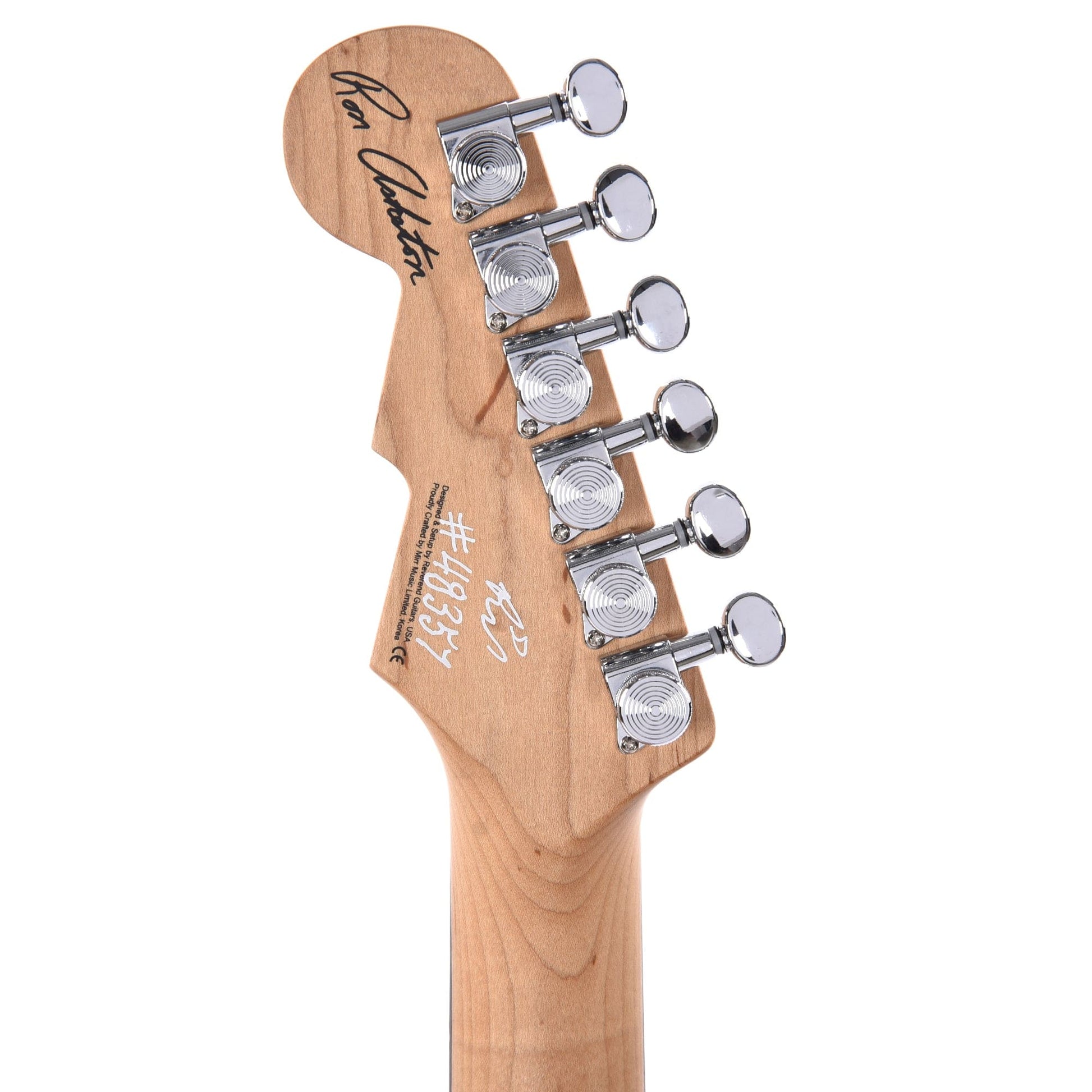 Reverend Ron Asheton Jetsteam 390 Rock Orange Electric Guitars / Solid Body