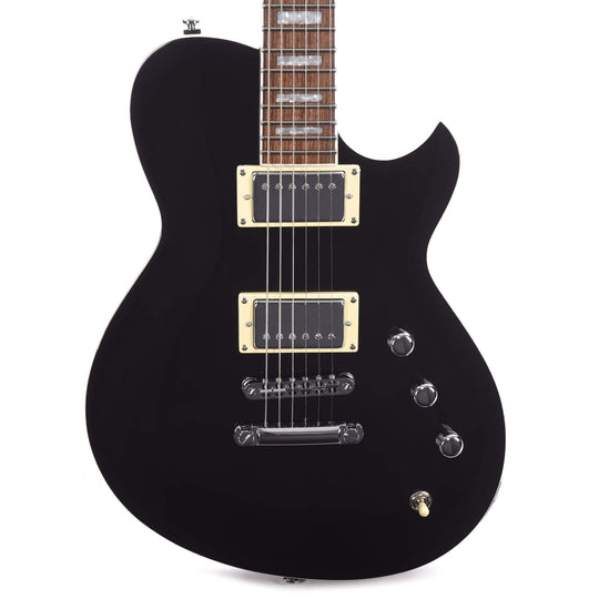 Reverend Roundhouse Midnight Black Electric Guitars / Solid Body