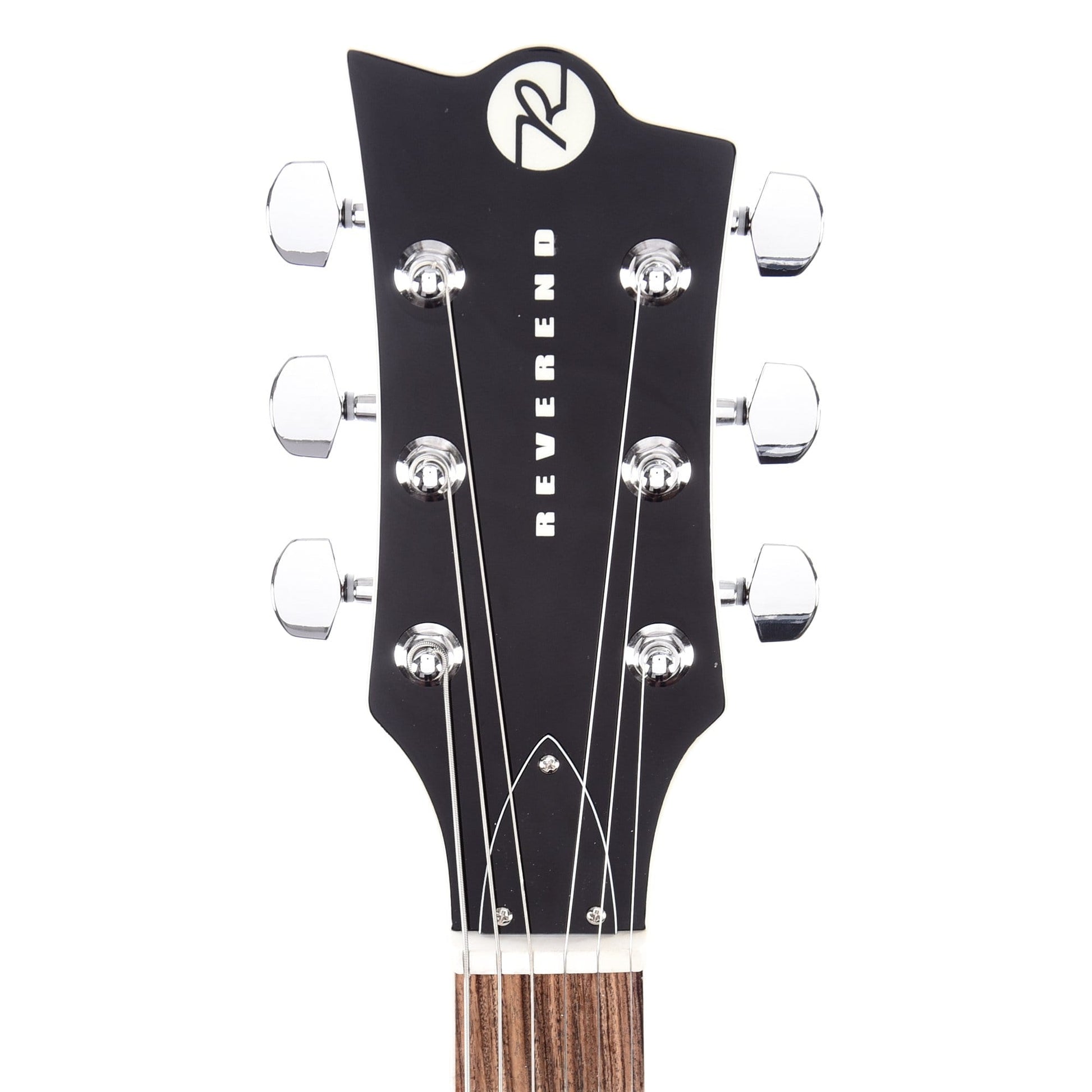 Reverend Roundhouse Trans Black Flame Maple Electric Guitars / Solid Body