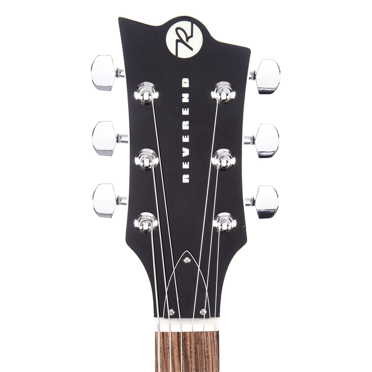 Reverend Roundhouse Trans Black Flame Maple Electric Guitars / Solid Body