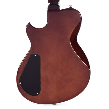 Reverend Roundhouse Turquoise Flame Maple Electric Guitars / Solid Body