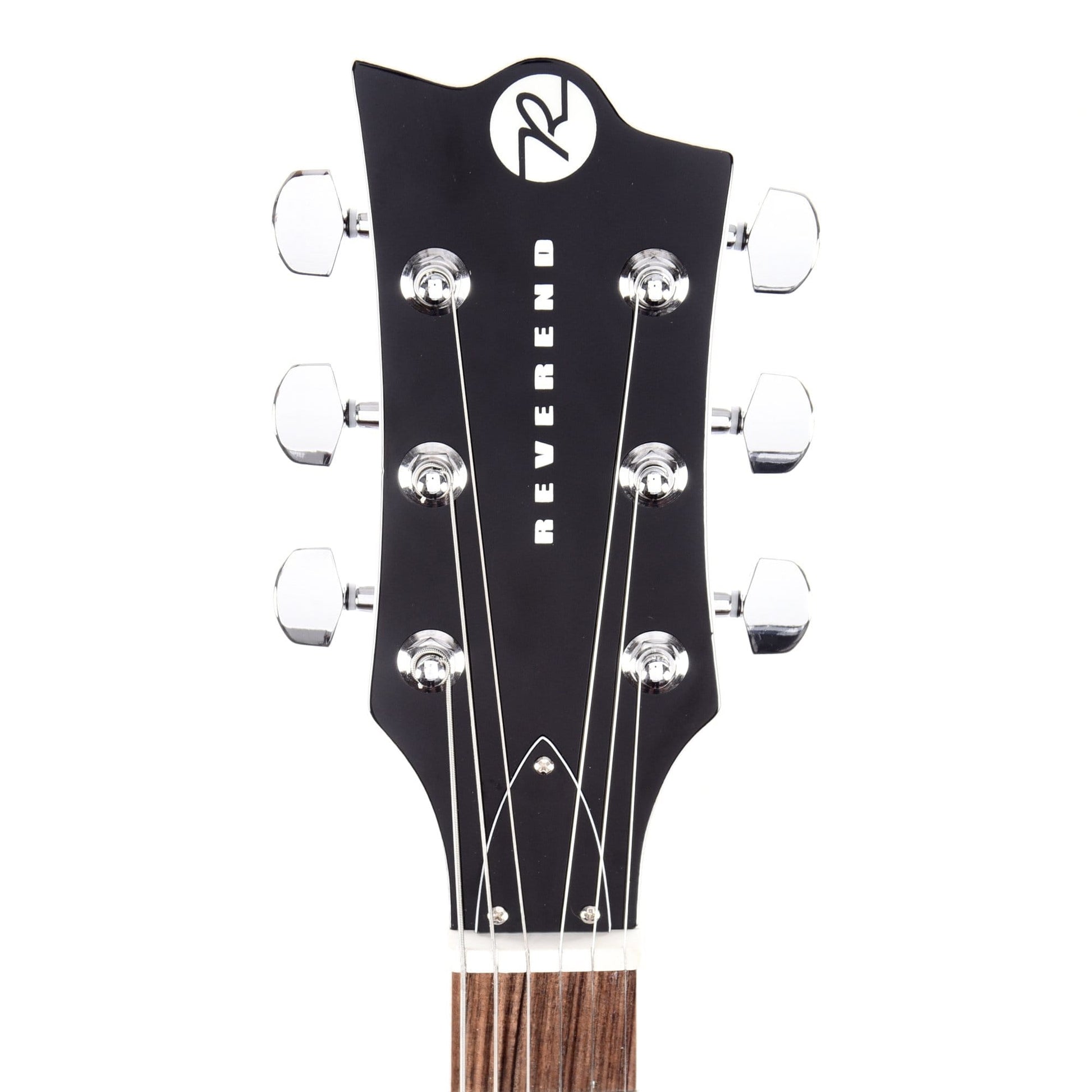Reverend Roundhouse Turquoise Flame Maple Electric Guitars / Solid Body