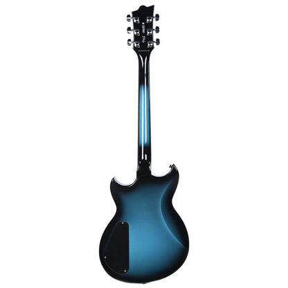Reverend Sensei HB Sky Blue Burst Flame Maple Electric Guitars / Solid Body