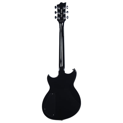 Reverend Sensei Jr Midnight Black Electric Guitars / Solid Body