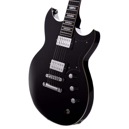 Reverend Sensei RA Midnight Black Electric Guitars / Solid Body