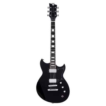 Reverend Sensei RA Midnight Black Electric Guitars / Solid Body