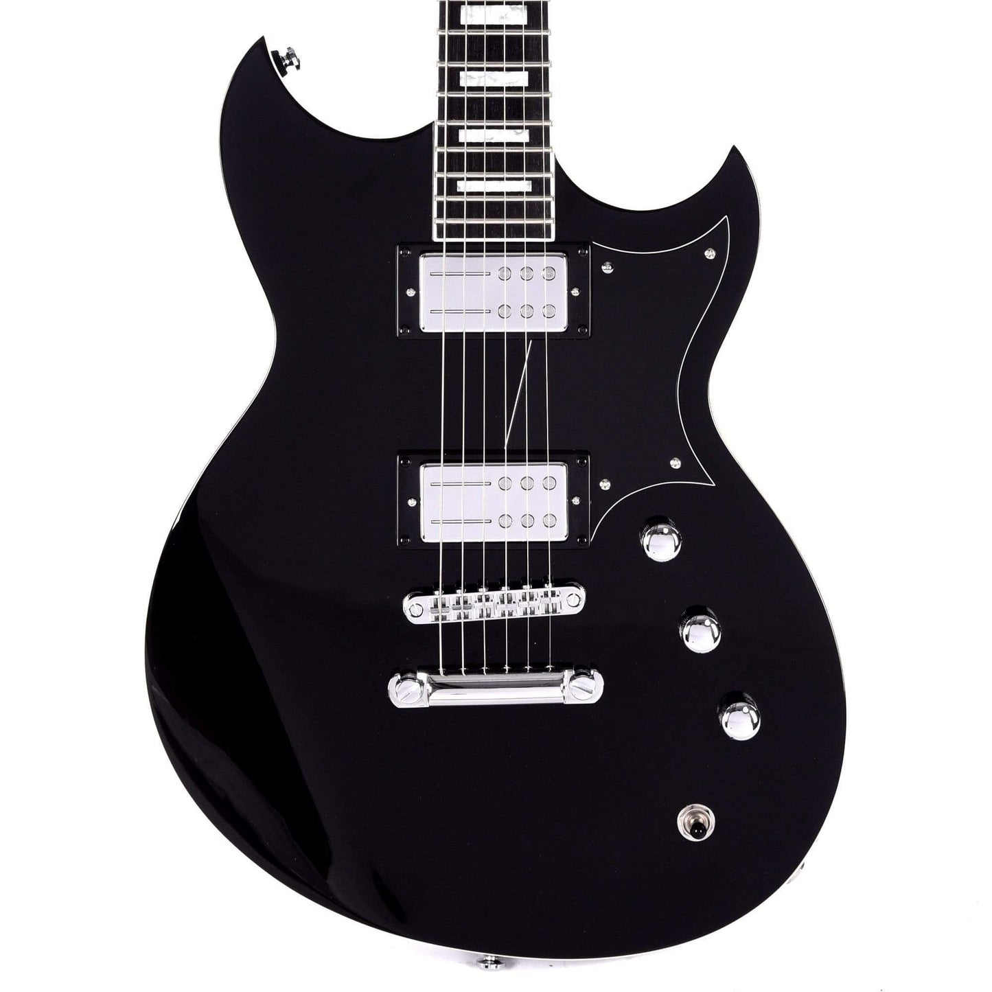 Reverend Sensei RA Midnight Black Electric Guitars / Solid Body