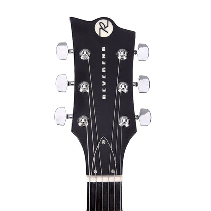 Reverend Sensei RA Midnight Black Electric Guitars / Solid Body