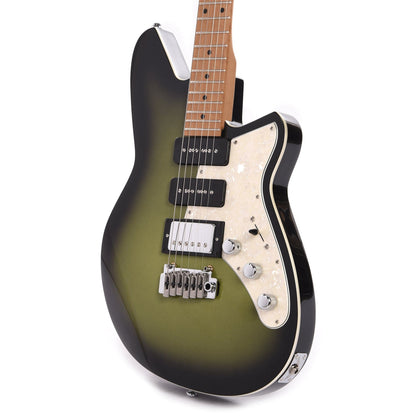 Reverend Six Gun HPP Avocado Burst Electric Guitars / Solid Body
